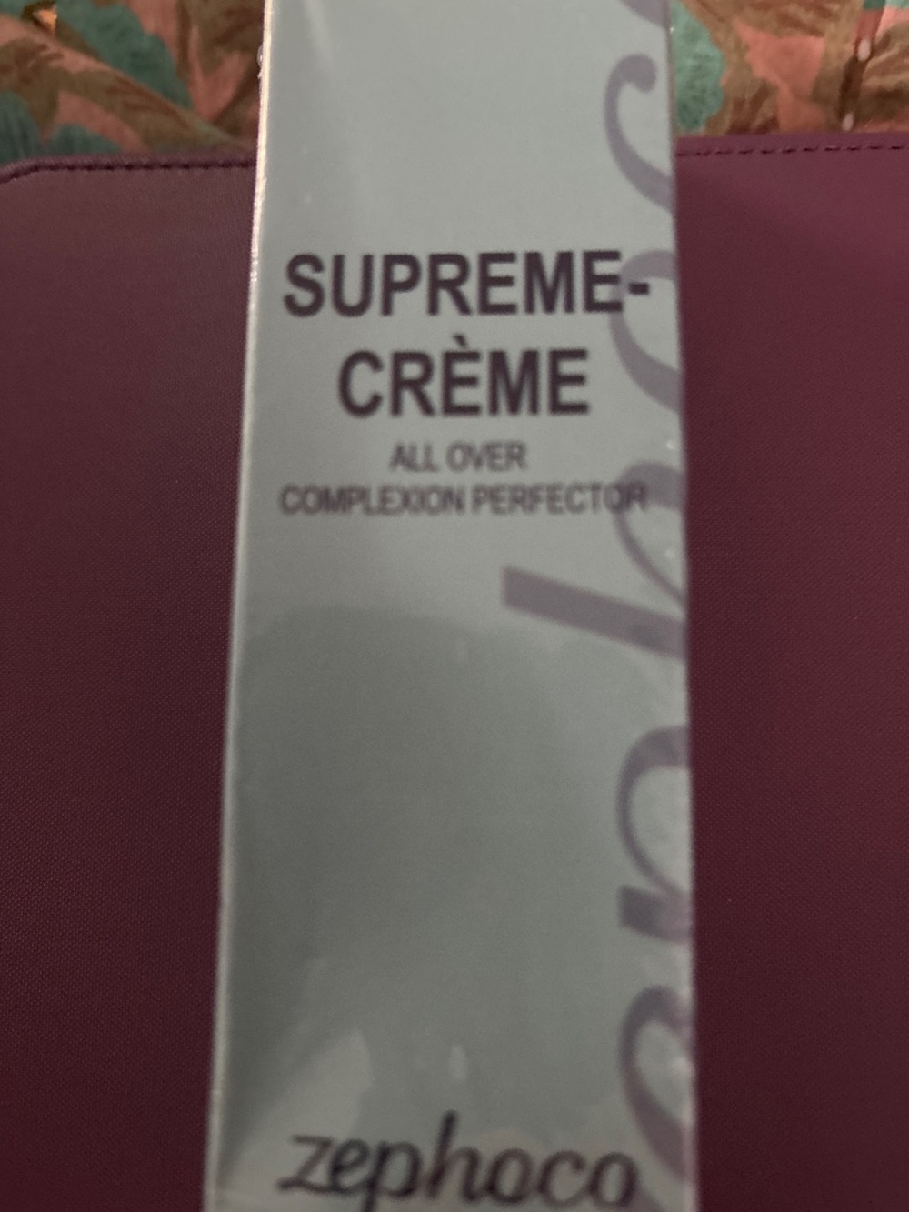 Zephoco Supreme Cream All Over Complexion Concealer New in Box